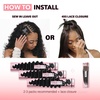 image:imageSensationnel Pearlish Bundle Human HairKinky Straight10 inch NATURALNATURALBLACK
