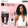 image:imageSensationnel Pearlish Clip inBurmese Curl18 inch NATURALNATURALBLACK