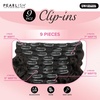 image:imageSensationnel Pearlish Clip inEuro Wave 20 InchNATURALBLACKNATURAL