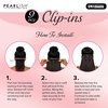 image:imageSensationnel Pearlish Clip inEuro Wave 20 InchNATURALBLACKNATURAL