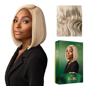 image:imageSensationnel Chicbob Lace FrontwigBob Unit 2 1 JETBLACKBEIGEASHBLONDE