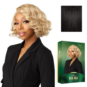 image:imageSensationnel Chicbob Lace FrontwigBob Unit 7 1 JETBLACK1B OFFBLACK