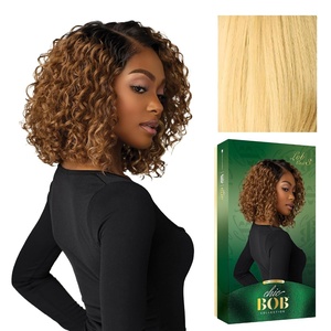 image:imageSensationnel Chicbob Lace FrontwigLob Unit 3 1 JETBLACKCREAMYBLONDE