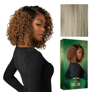 image:imageSensationnel Chicbob Lace FrontwigLob Unit 3 1 JETBLACKLIGHTASHBLONDE