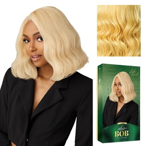 image:imageSensationnel Chicbob Lace FrontwigLob Unit 4 1 JETBLACKHONEYBLONDE