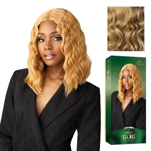 image:imageSensationnel Chicbob Lace FrontwigLob Unit 6 1 JETBLACKDIRTYBLONDE