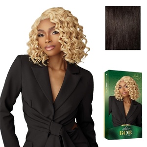 image:imageSensationnel Chicbob Lace FrontwigLob Unit 9 1 JETBLACK2 DARKBROWN