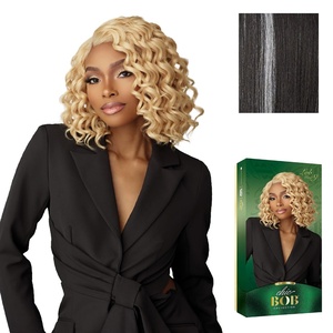image:imageSensationnel Chicbob Lace FrontwigLob Unit 9 1 JETBLACKBALAYAGEPLATINUM