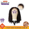 image:imageSensationnel CKCO Kinkyedges WigKinky Burmese Curl 16 Inch 1 JETBLACKF1B27