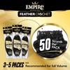 image:imageSensationnel Empire Feather Crochet BraidsBody Wave10in 1 JETBLACK27 HONEYBLONDE