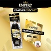 image:imageSensationnel Empire Feather Crochet BraidsJerry Curl10in 1 JETBLACK1 JETBLACK