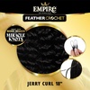 image:imageSensationnel Empire Feather Crochet BraidsJerry Curl10in 1 JETBLACK1B OFFBLACK
