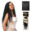 image:imageSensationnel Empire Feather Crochet BraidsLoose Crimp10in 1 JETBLACK1 JETBLACK