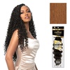 image:imageSensationnel Empire Feather Crochet BraidsLoose Crimp10in 1 JETBLACK30 LIGHTAUBURN