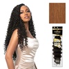 image:imageSensationnel Empire Feather Crochet BraidsLoose Crimp10in 1 JETBLACK30 LIGHTAUBURN