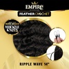image:imageSensationnel Empire Feather Crochet BraidsRipple Wave10in 1 JETBLACKS27613
