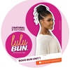 image:imageSensationnel Lulu Bun HairextensionsBoho Unit 11 JETBLACK2 DARKBROWN