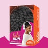 image:imageSensationnel Lulu Bun HairextensionsBoho Unit 11 JETBLACKF1B33