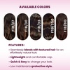 image:imageSensationnel Lulu Bun HairextensionsSpace Buns Unit 31 JETBLACK1 JETBLACK