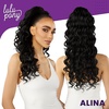 image:imageSensationnel Lulu Pony Ponytail DrawstringAlina 1 JETBLACK1 JETBLACK
