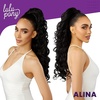 image:imageSensationnel Lulu Pony Ponytail DrawstringAlina 1 JETBLACK1B OFFBLACK
