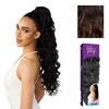 image:imageSensationnel Lulu Pony Ponytail DrawstringAlina 1 JETBLACKF1B30