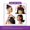 image:imageSensationnel Lulu Pony Ponytail DrawstringBaylor 1 JETBLACK1 JETBLACK