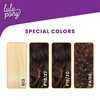 image:imageSensationnel Lulu Pony Ponytail DrawstringBaylor 1 JETBLACK2 DARKBROWN