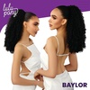 image:imageSensationnel Lulu Pony Ponytail DrawstringBaylor 1 JETBLACKF1B30