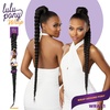 image:imageSensationnel Lulu Pony Wrap Hairextensions11 JETBLACK4 MEDBROWN