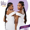 image:imageSensationnel Lulu Pony Wrap Hairextensions21 JETBLACK2 DARKBROWN