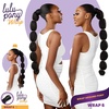 image:imageSensationnel Lulu Pony Wrap Hairextensions61 JETBLACK4 MEDBROWN