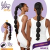 image:imageSensationnel Lulu Pony Wrap Hairextensions61 JETBLACKSM227