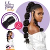 image:imageSensationnel Lulu Pony Wrap Hairextensions71 JETBLACKSM2BG