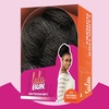 image:imageSensationnel Lulubun Updo HairextensionsKnotted Bun Unit 11 JETBLACK1 JETBLACK