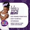 image:imageSensationnel Lulupony mini  lollipop ponytail drawstring for kids synthetic pony up do wig piece 1 JETBLACK2 DARKBROWN
