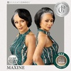 image:imageSensationnel Platinum Glow 13x6 WigMaxine 1 JETBLACK1B OFFBLACK