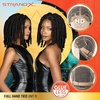 image:imageSensationnel Strand X Full Braided Lace Wig  Unit 8 1 JETBLACK613 BLONDE