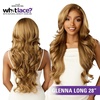 image:imageSensationnel What Lace 13x6 WigGlenna Long 28 Inch 1 JETBLACKLIGHTASHBROWN