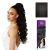 image:imageSensationnel Lulu Pony Ponytail DrawstringAlina 1 JETBLACK1B OFFBLACK