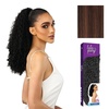 image:imageSensationnel Lulu Pony Ponytail DrawstringBaylor 1 JETBLACKF430
