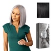 image:imageSensationnel Platinum Glow 13x6 WigAmandine 1 JETBLACK1 JETBLACK