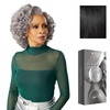 image:imageSensationnel Platinum Glow 13x6 WigEvine 1 JETBLACK1 JETBLACK