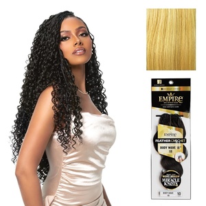 image:imageSensationnel Empire Feather Crochet BraidsBody Wave10in 1 JETBLACKS27613