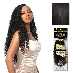 image:imageSensationnel Empire Feather Crochet BraidsRipple Wave10in 1 JETBLACK1B OFFBLACK