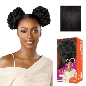 image:imageSensationnel Lulu Bun HairextensionsSpace Buns Unit 31 JETBLACK1B OFFBLACK