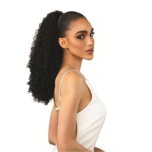image:imageSensationnel Lulu Pony Ponytail DrawstringBaylor 1 JETBLACKF1B27