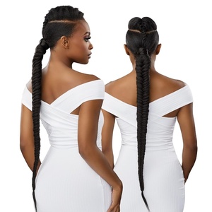 image:imageSensationnel Lulu Pony Wrap Hairextensions21 JETBLACKSM227