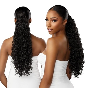 image:imageSensationnel Lulu Pony Wrap Hairextensions31 JETBLACKF1B30