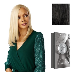 image:imageSensationnel Platinum Glow 13x6 WigEmmeline 1 JETBLACKSHIMMERINGPEARL